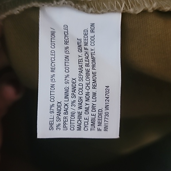 Chic Tan Utility Jacket with Black Collar - Picture 12 of 12